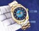 Omega Seamaster Blue Earth Face Yellow Stainless Steel Strap 40mm Copy Watch  (6)_th.jpg